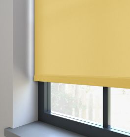 Burst Pastel Yellow Roller Blind