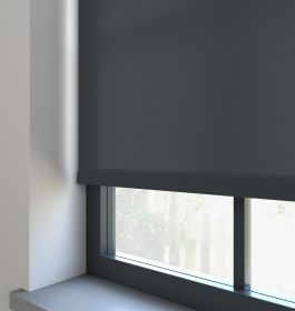 Burst Graphite Roller Blind