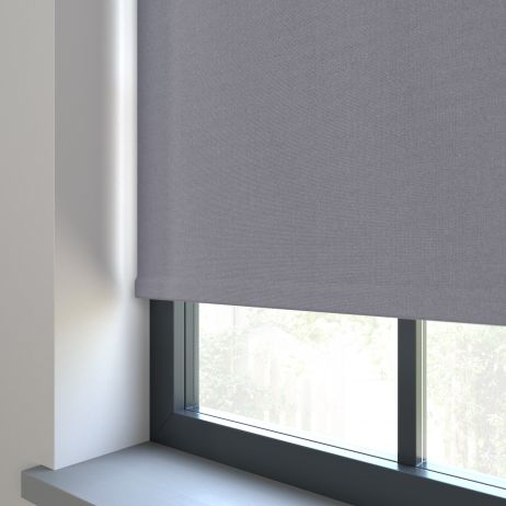 Amor Stormy Grey - Electric Roller Blind