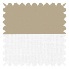 Amor Beige with Haze Pure Double Roller Blind - IRE