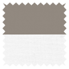 Amor Washed Pebble with Haze Pure Double Roller Blind - IRE