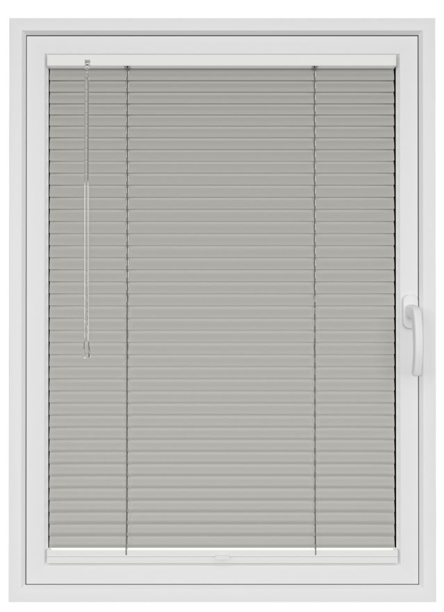 Soft Grey StickFitLite Aluminium Blind