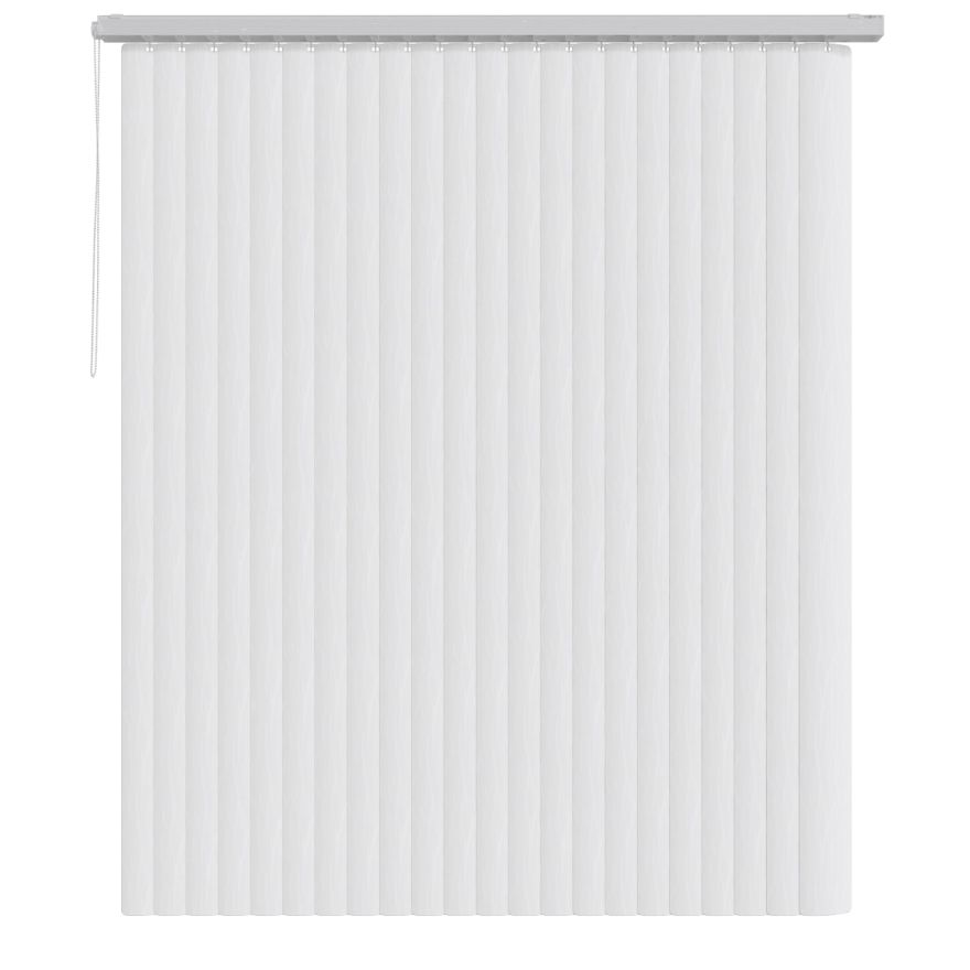 Brushed White Rigid Vertical 