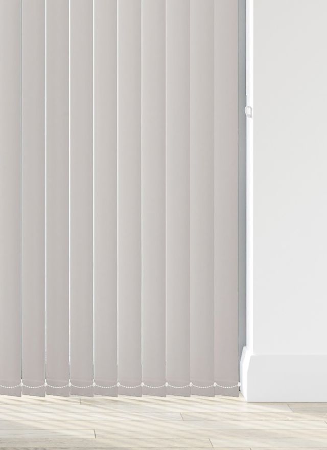 Amor Soft Grey Vertical Blind