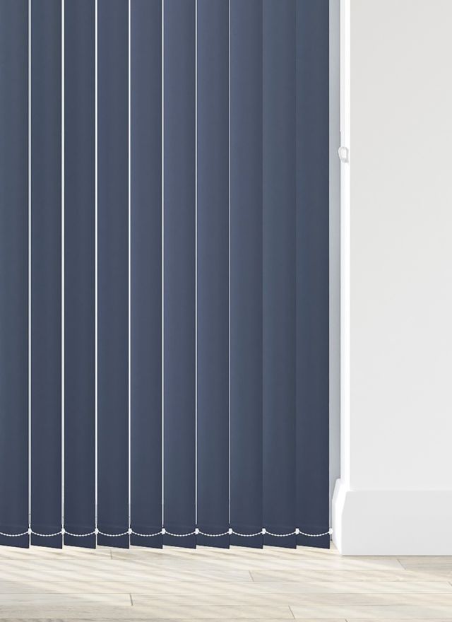 Amor Cobalt Vertical Blind