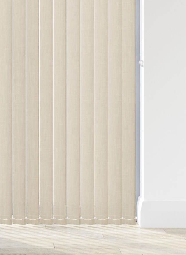 Woven Lace Vertical Blind