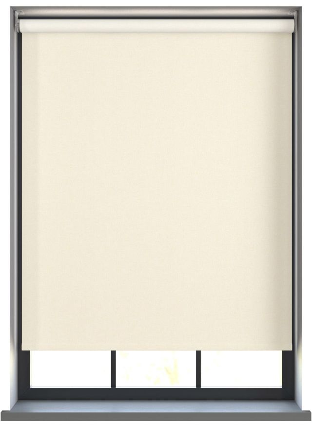 Lux Dark Cream Roller Blind