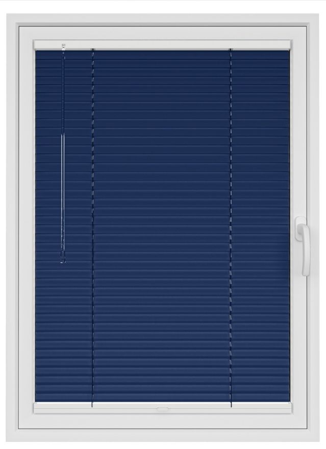 Royal Blue StickFitLite Aluminium Blind