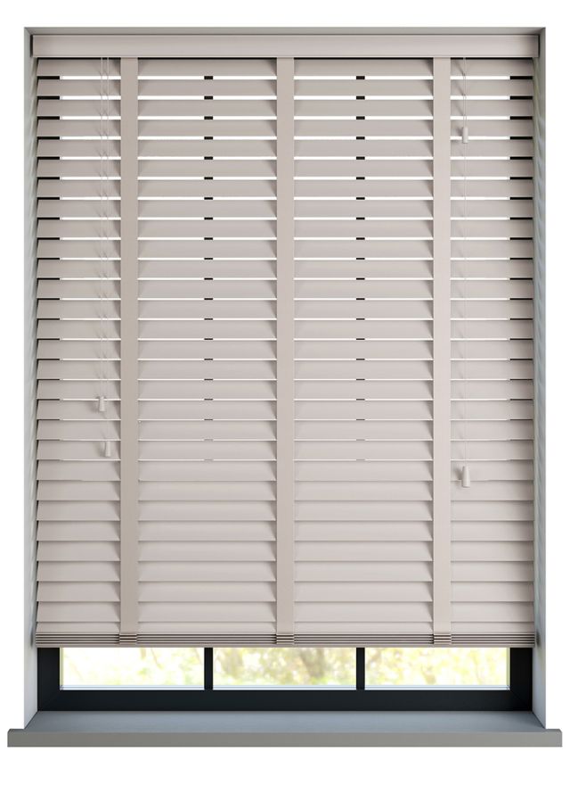 Real Wood Delicate Fawn with Egyptian Cotton Tape