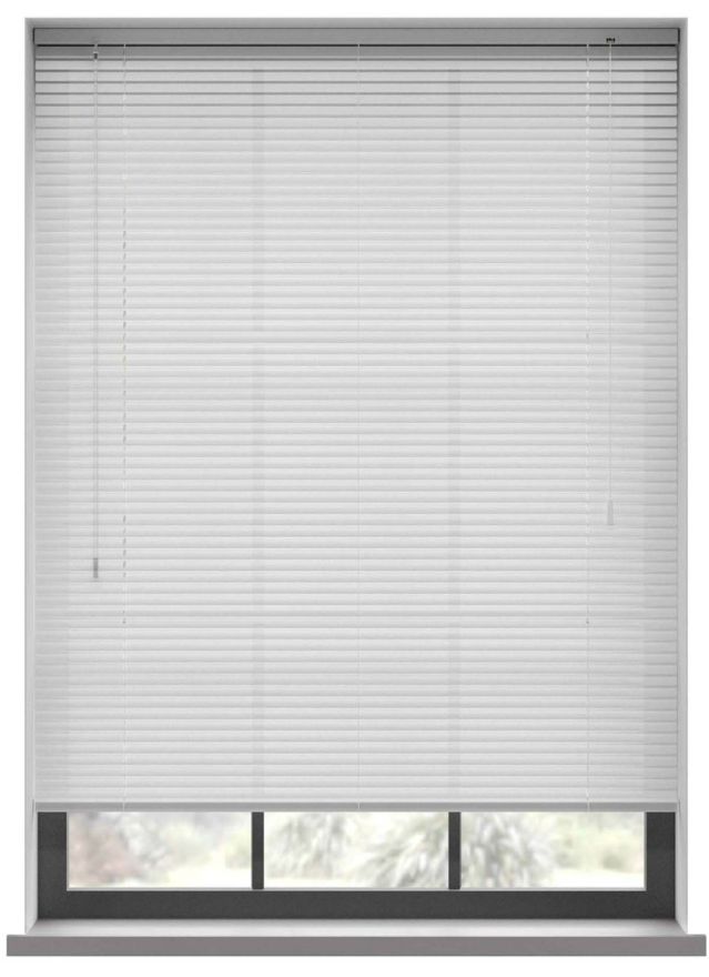 White Perfora Aluminium Venetian