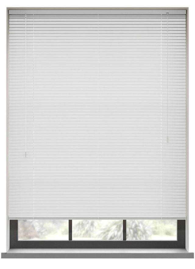 Gloss Pure White Aluminium Venetian 