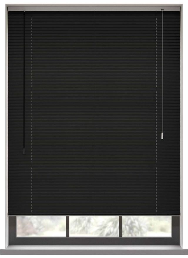 Apex Gloss Black Aluminium Venetian