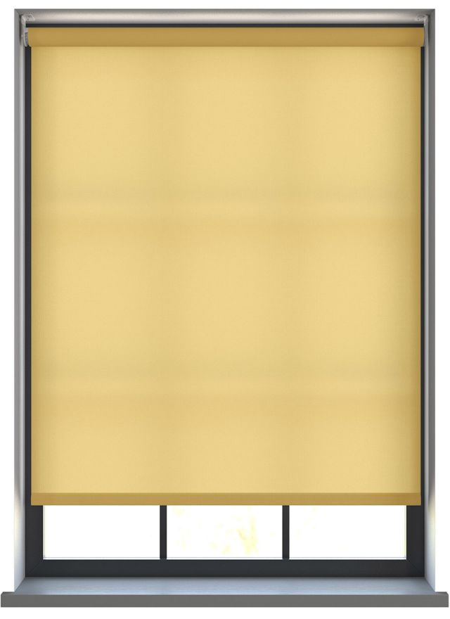 Burst Pastel Yellow Roller Blind