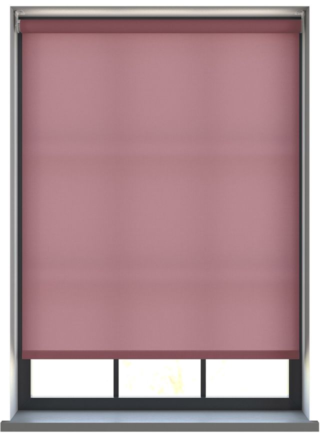 Burst Blushed Plum Roller Blind - IRE
