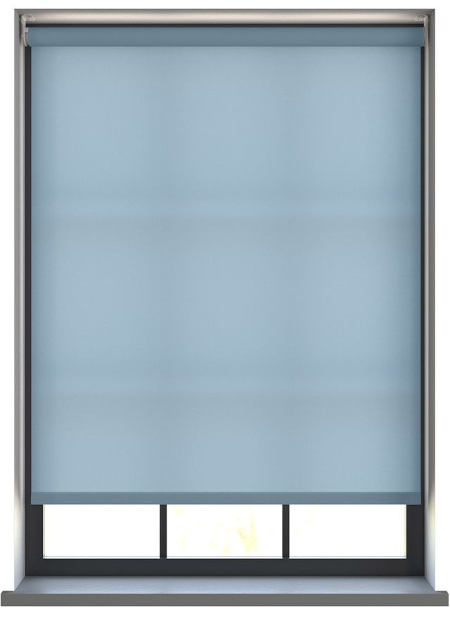 Burst Sky Blue Roller Blind