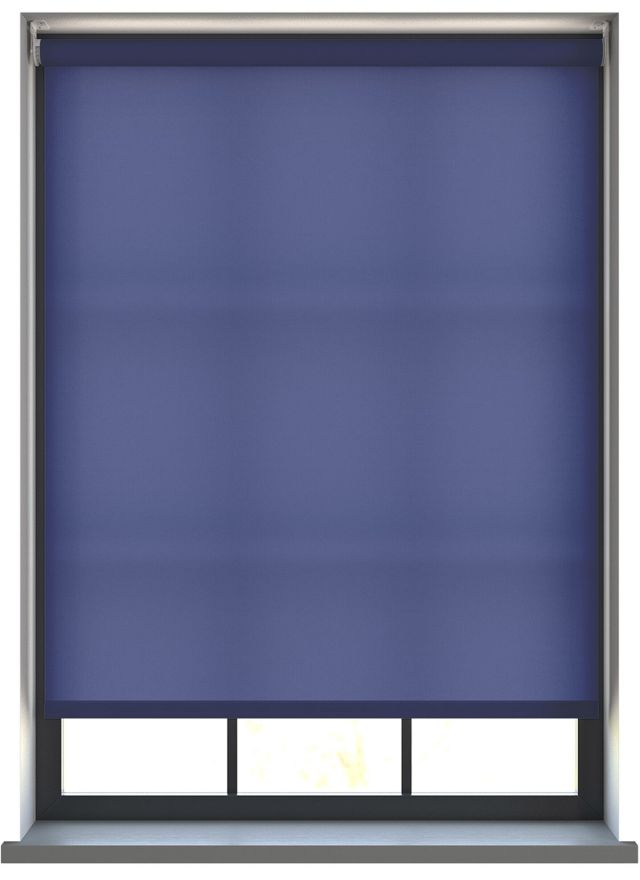 Burst Navy Blue Roller Blind - IRE