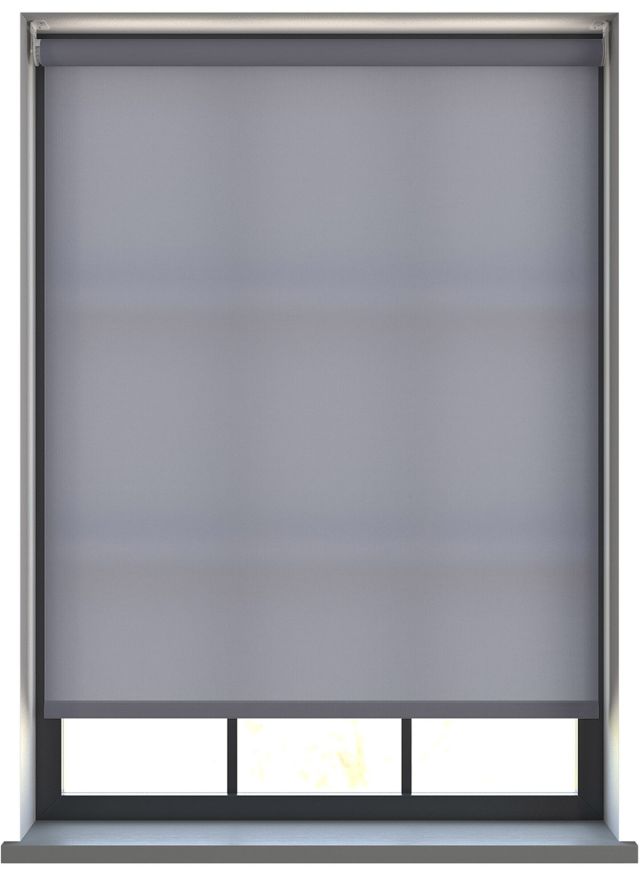 Burst Stormy Grey Roller Blind