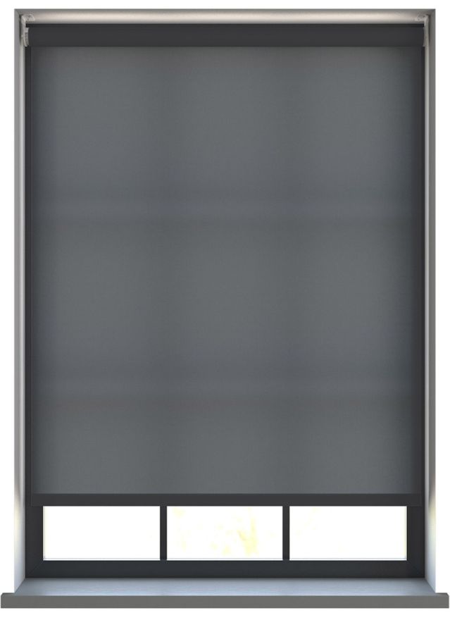 Burst Graphite Roller Blind - IRE
