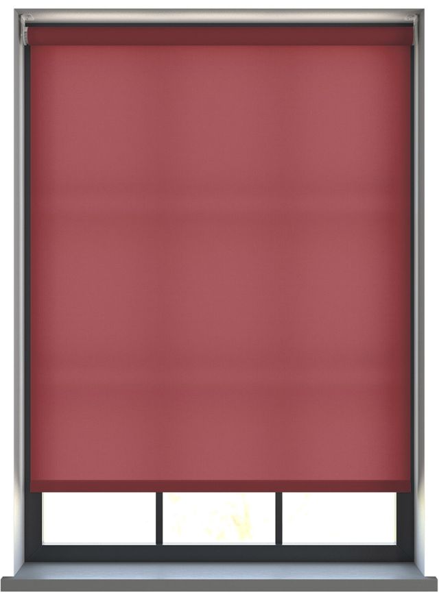 Burst Rouge Roller Blind