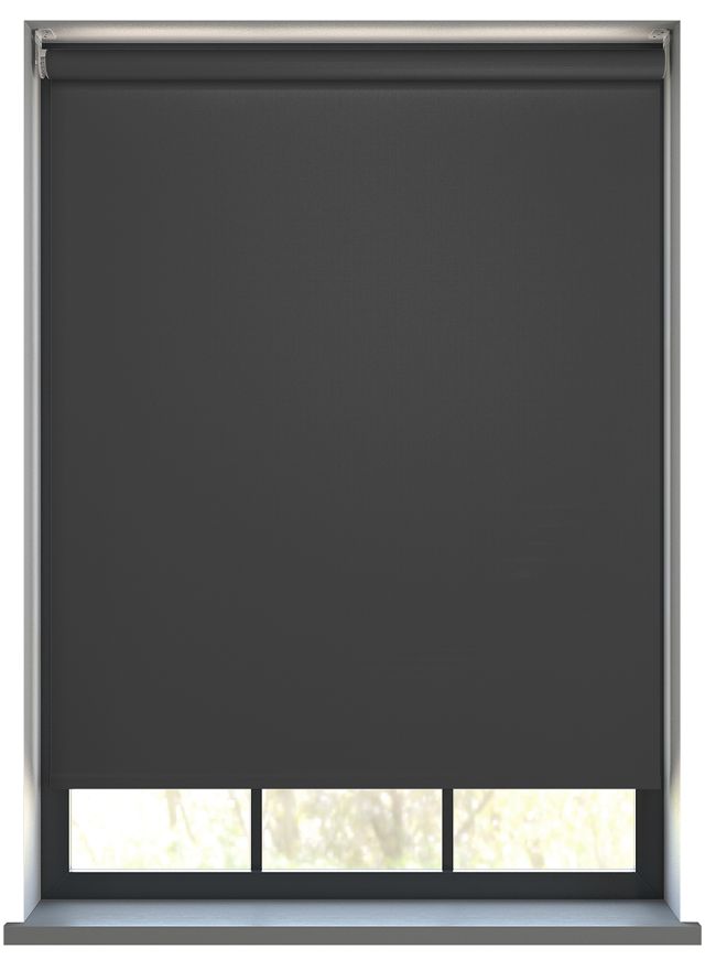 Gibson Jet Black Roller Blind