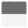 Amor Shark Grey with Haze Pure Double Roller Blind - IRE