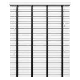 Real Wood Bliss White with Smokey Tape