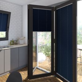 Kingston Royal Blue Pleated Perfect Fit