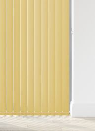 Amor Pastel Yellow Vertical Blind