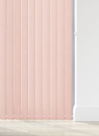 Woven Blush Vertical Blind