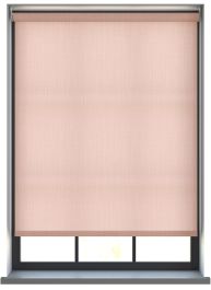 Woven Blush Roller Blind
