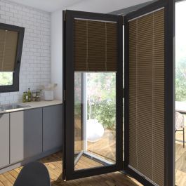 Soho Brown Pleated Perfect Fit