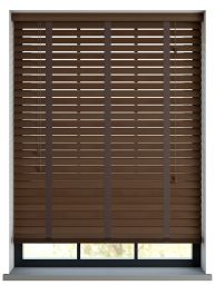 Real Wood Woodland Brown with Chocolate Tape