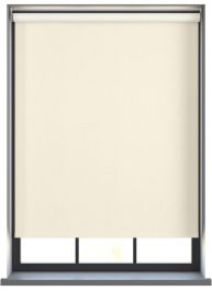 Lux Dark Cream Roller Blind