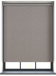 Lux Dark Gravel Roller Blind