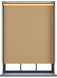Lux Dark Butterscotch Roller Blind