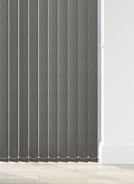 Ripple Dark Grey Vertical Blind