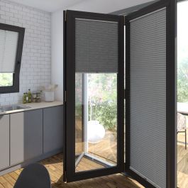 Hampton Grey Pleated Perfect Fit