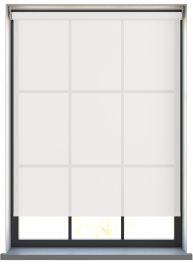 Pura White Voile Roller Blind