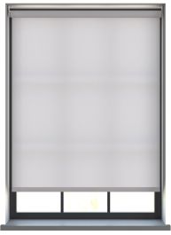 Burst Soft Grey Roller Blind - IRE