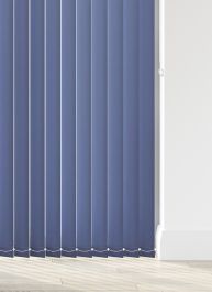 Burst Navy Blue Vertical Blind