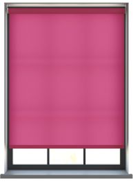 Burst Vibrant Pink Roller Blind