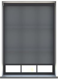 Burst Graphite Roller Blind - IRE