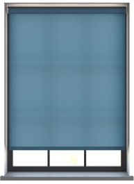 Burst Pastel Blue Roller Blind