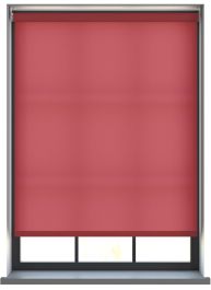 Burst Crimson Rose Roller Blind