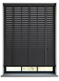 Real Wood Satin Black with Smokey Tape