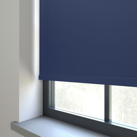 Gibson Navy Roller Blind - IRE