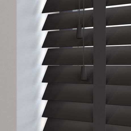Real Wood Satin Black with Smokey Tape - IRE