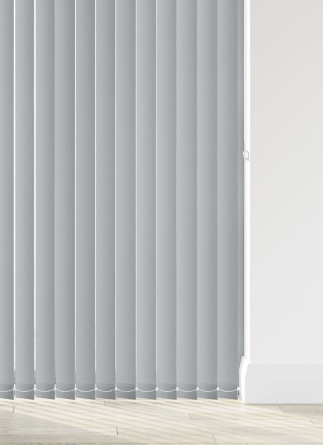Amor Cloud Grey Vertical Blind
