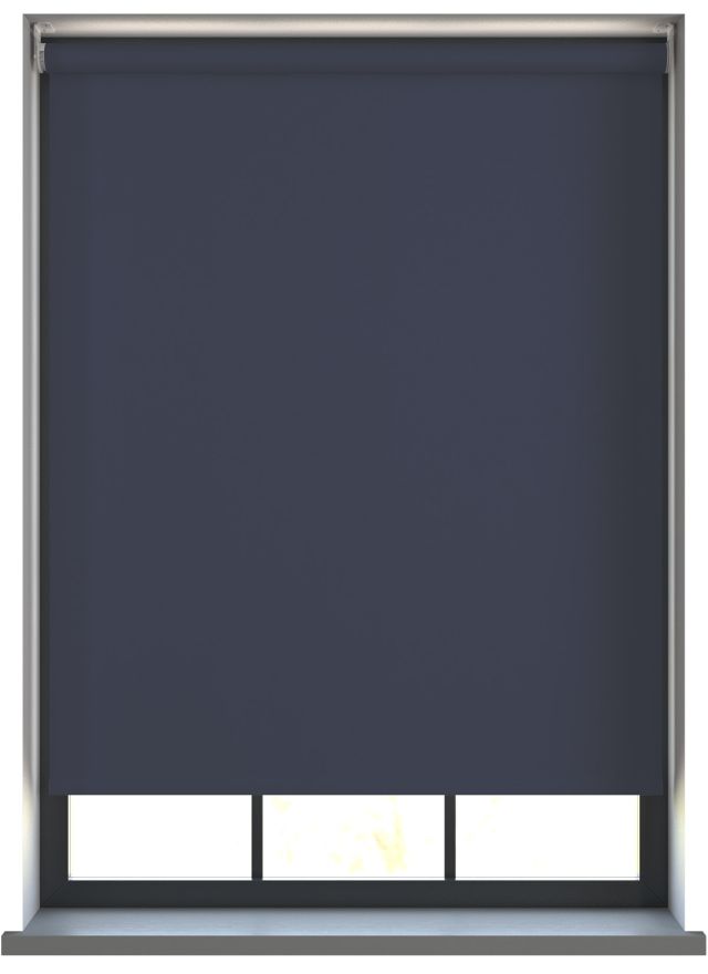 Amor Royal Blue - Electric Roller Blind