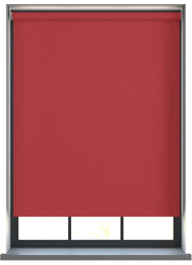 Amor Crimson Rose Roller Blind